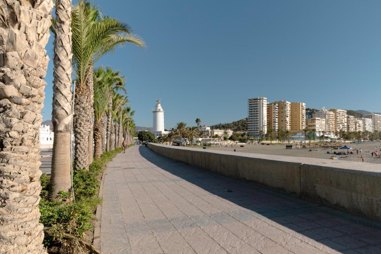 Beach House Apartment, Playa Malagueta Malaga Exterior photo